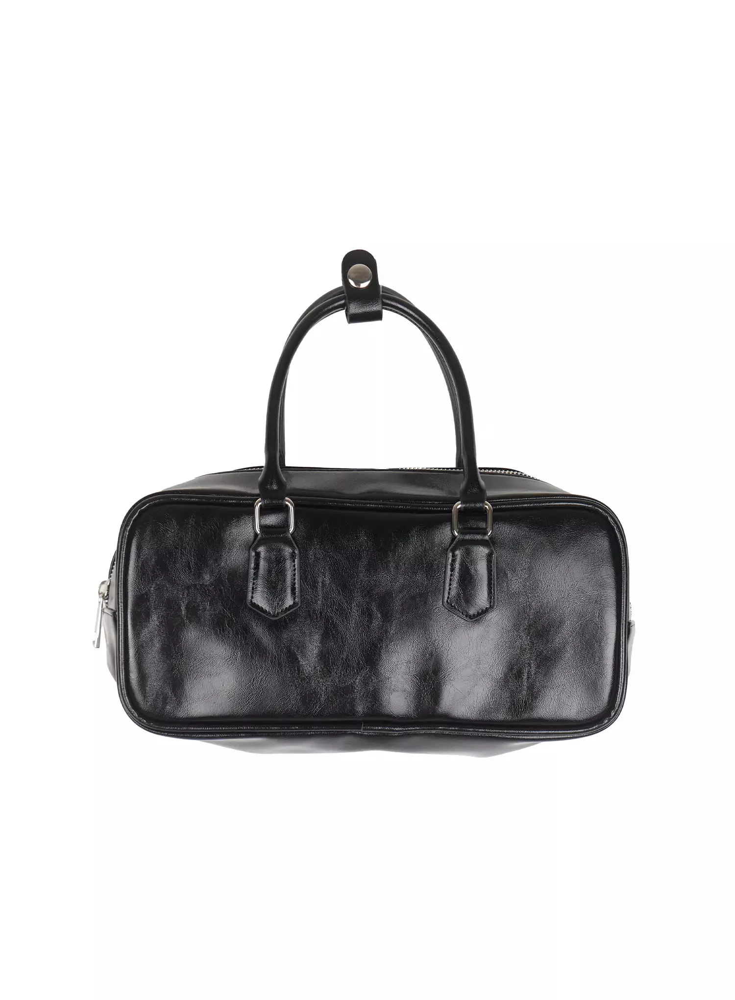 Chic Faux Leather Shoulder Bag IU512 - Image 4