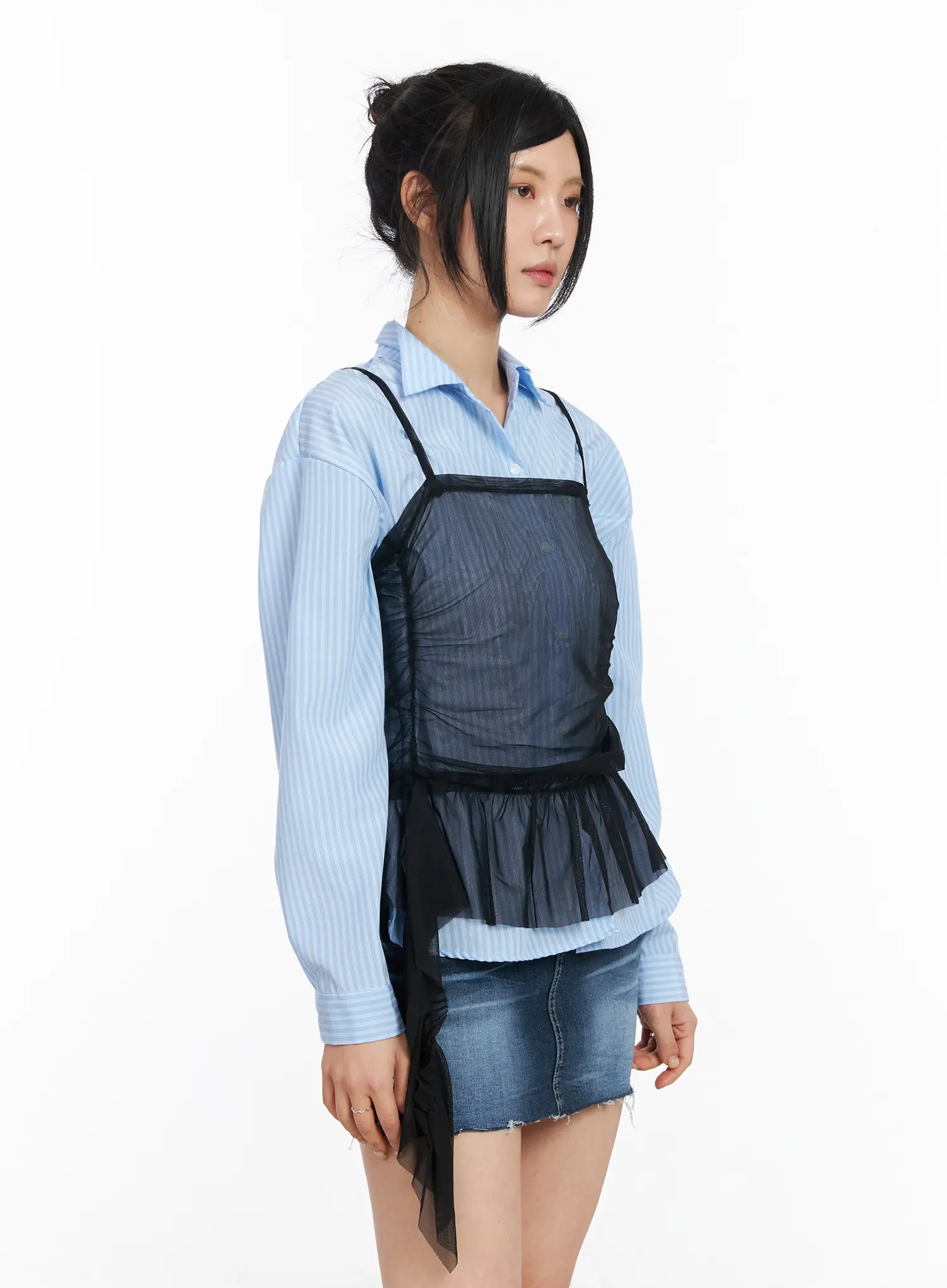 Chic Layered Bustier Top CM516 - Image 6