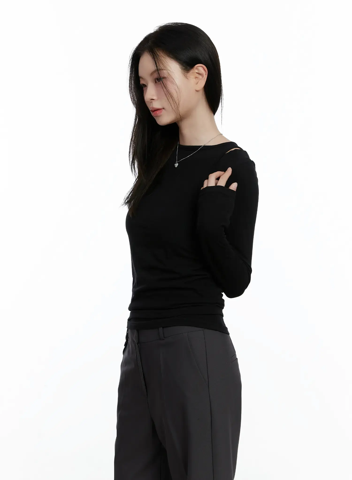 Chic Layered Long Sleeve Set F502 - Image 8