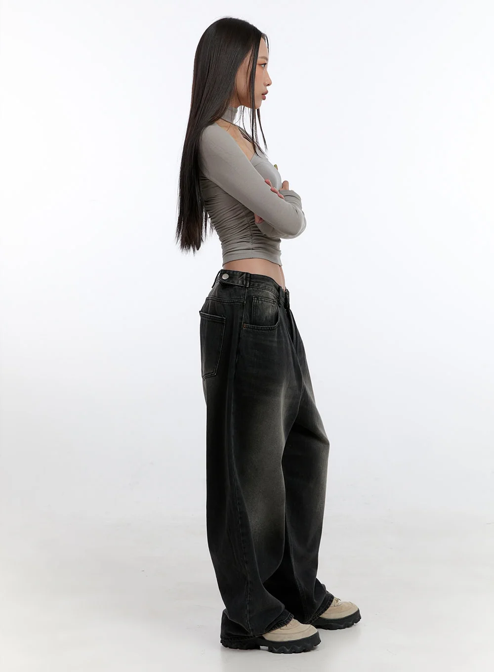 Chic One-Shoulder Top with Bolero CN401 - Image 3