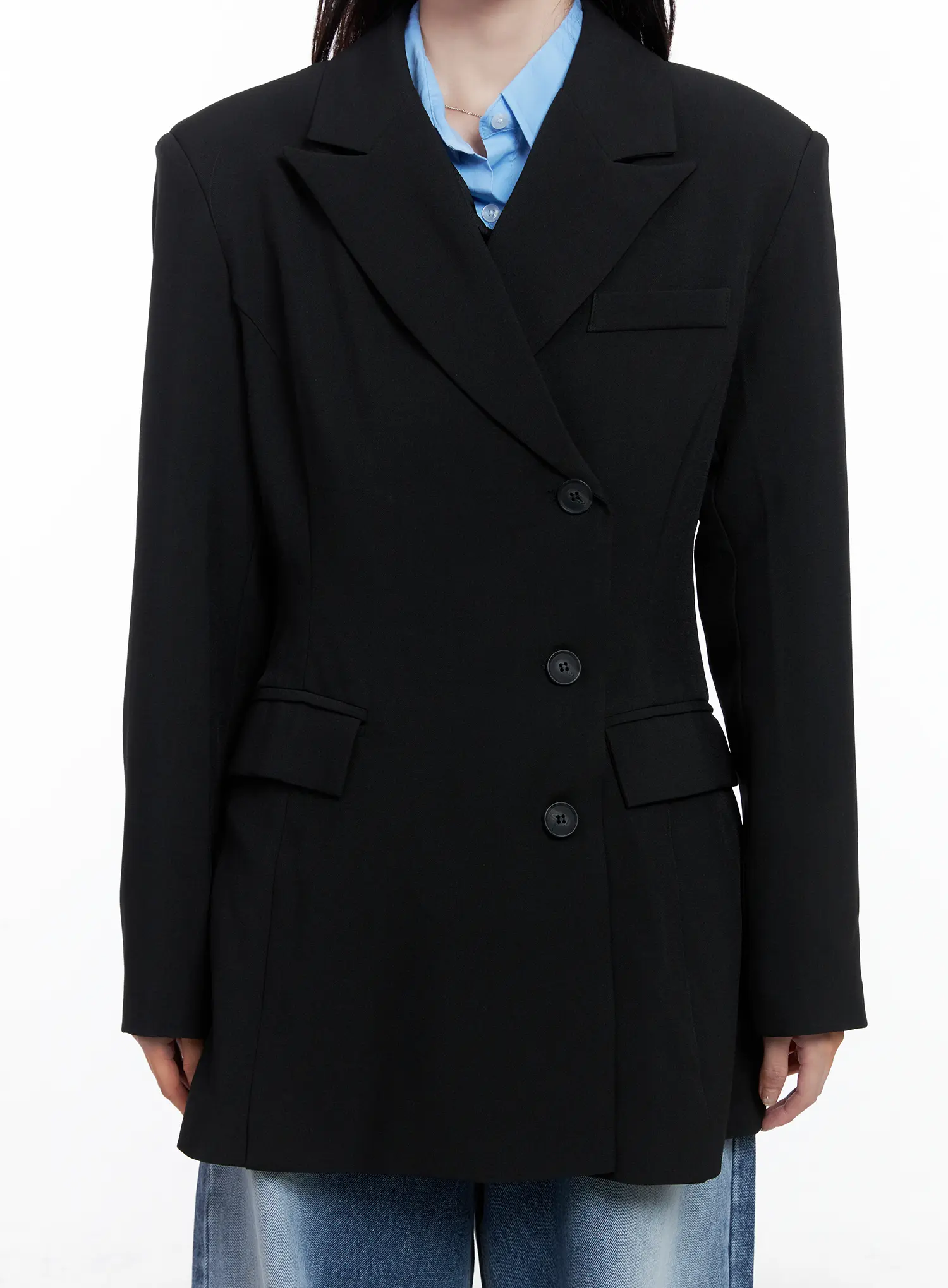 Chic Oversized Blazer CS519 - Image 4