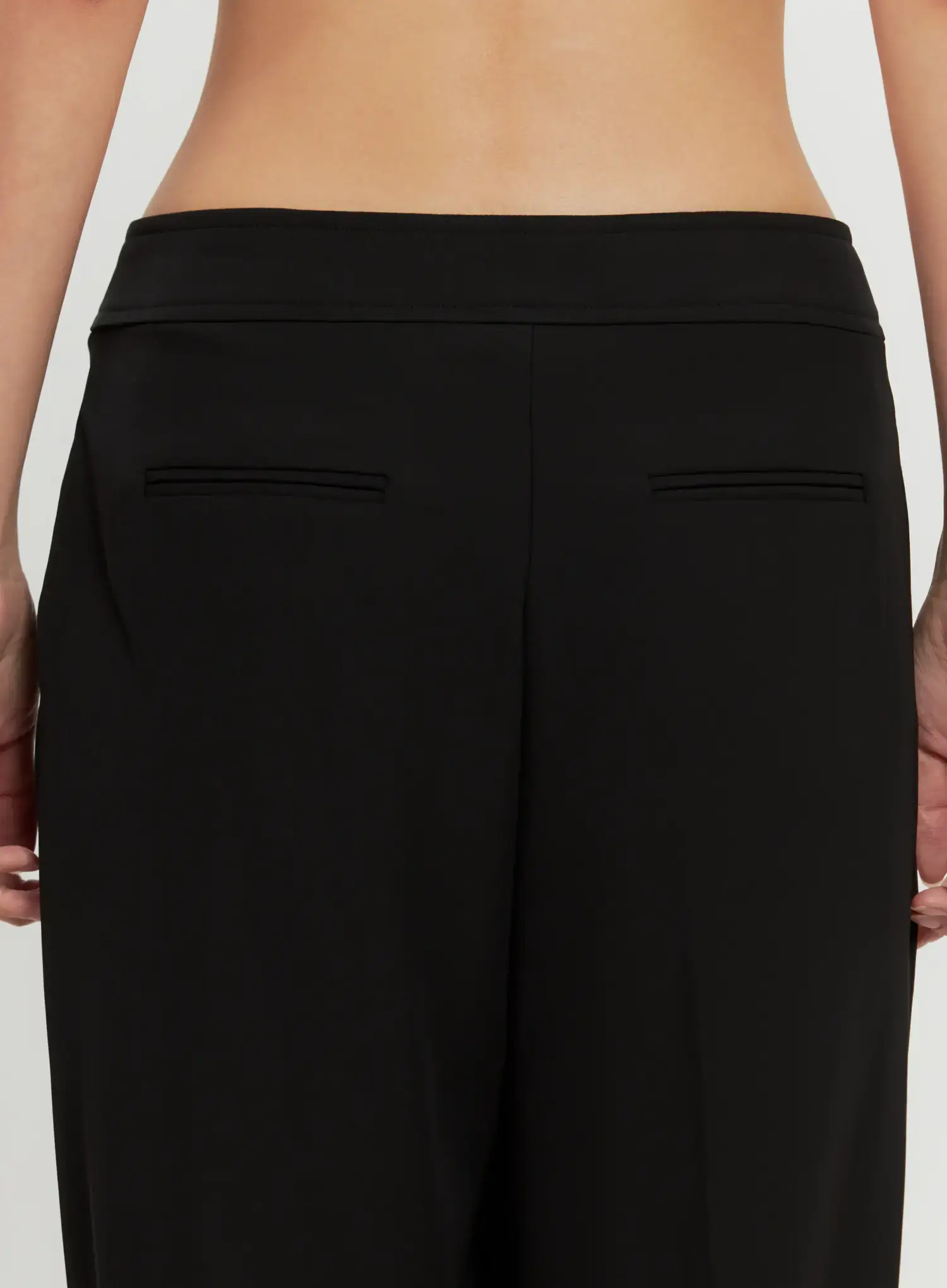 Chic Pintuck Wide-Leg Slacks IS516 - Image 17