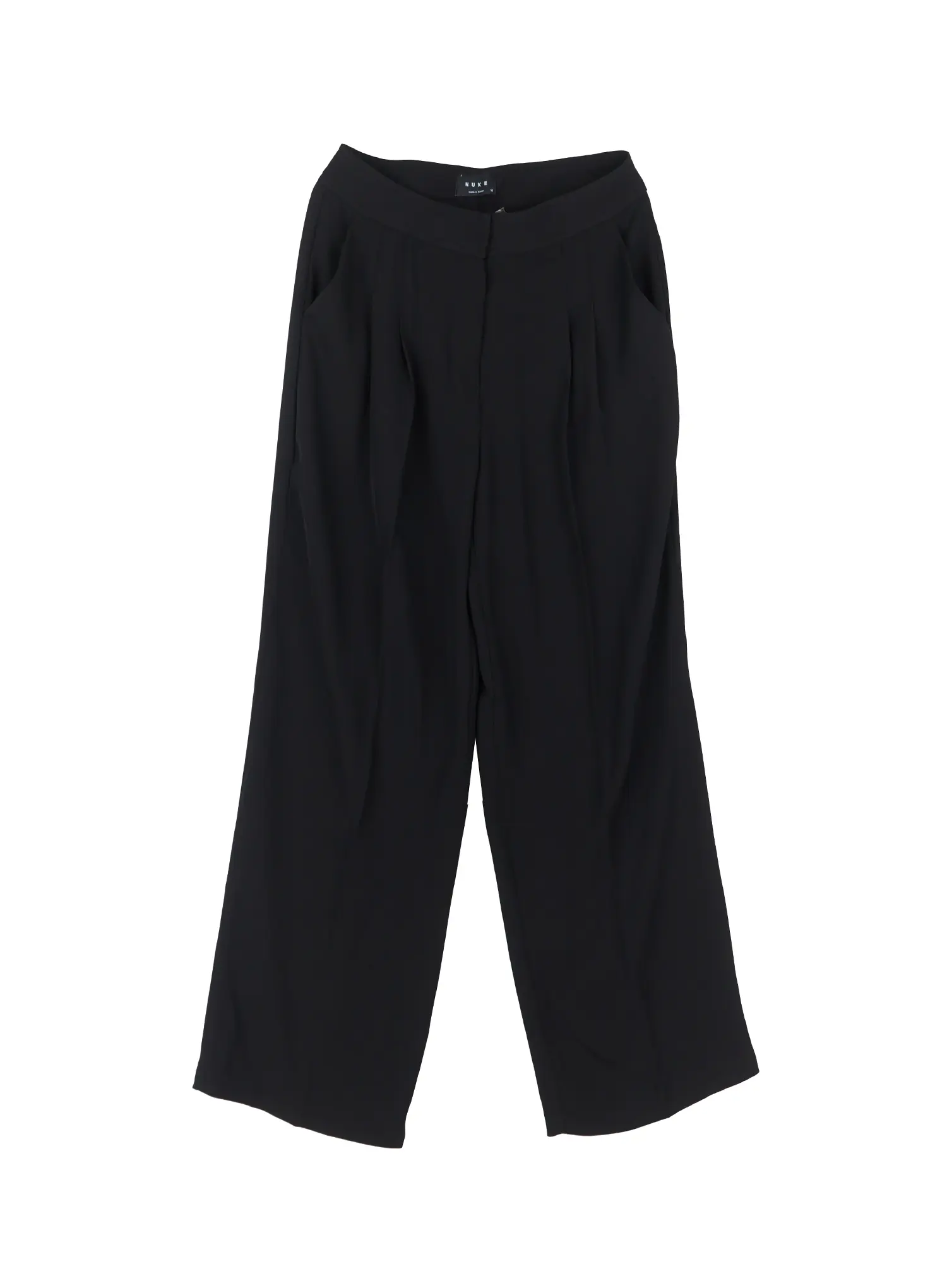Chic Pintuck Wide-Leg Slacks IS516 - Image 19