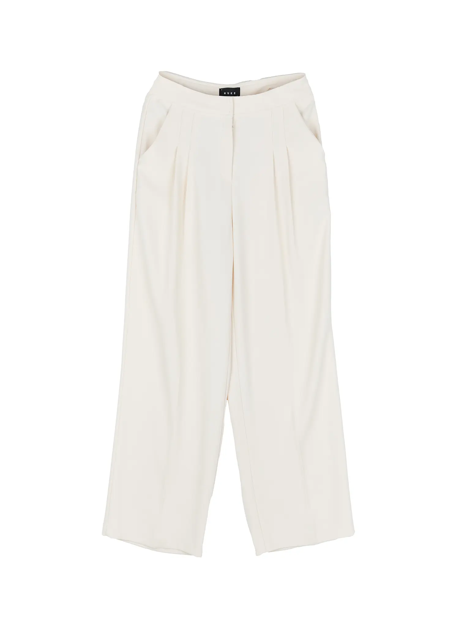 Chic Pintuck Wide-Leg Slacks IS516 - Image 20