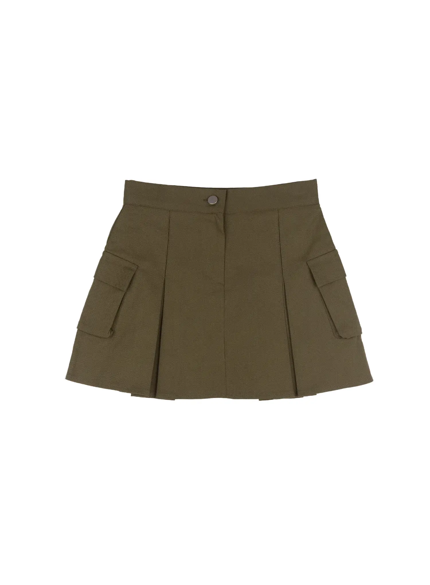 Chic Pleated Cargo Mini Skirt CF503 - Image 12