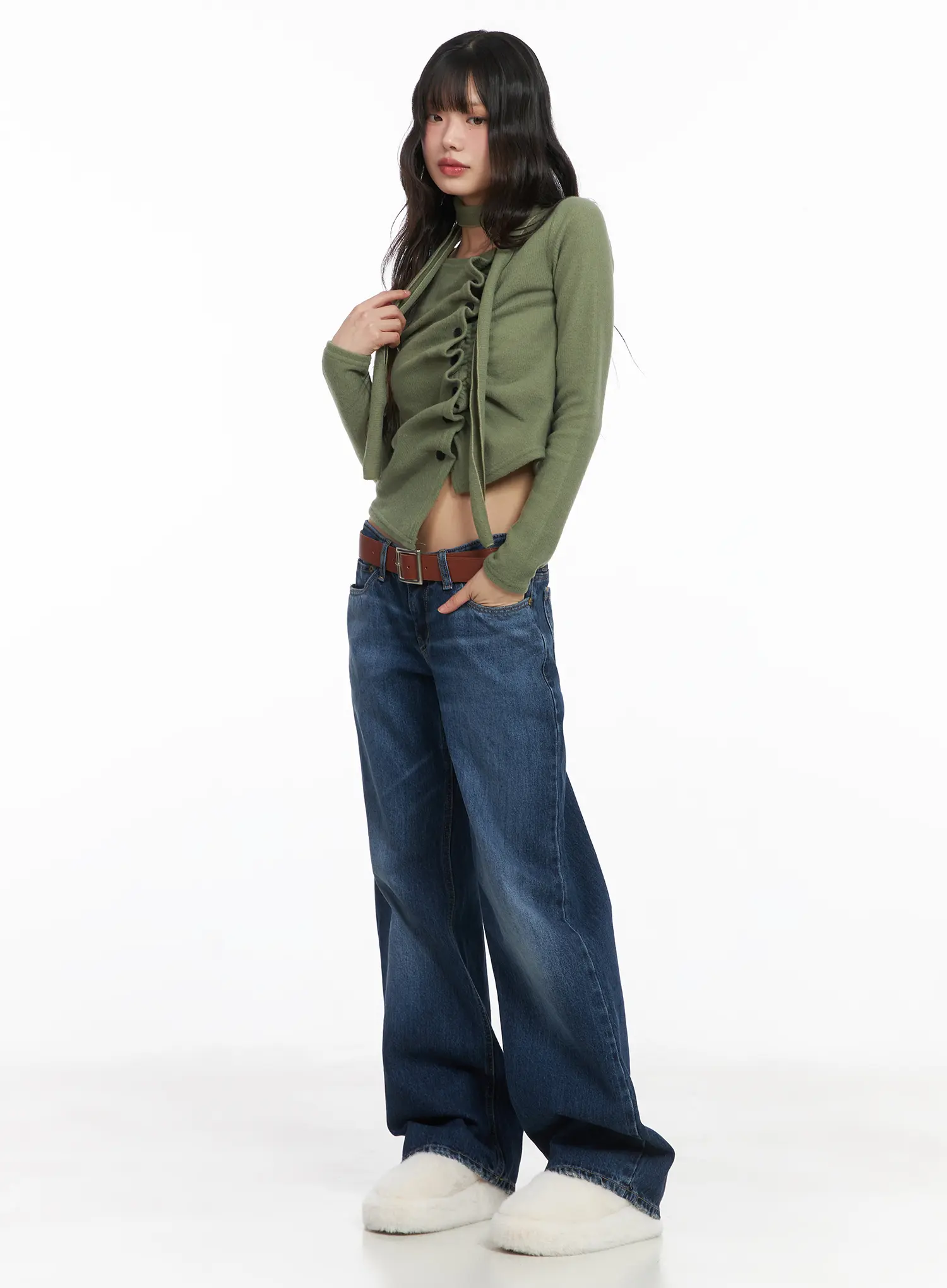 Chic Ruffle Cardigan CD531 - Image 7