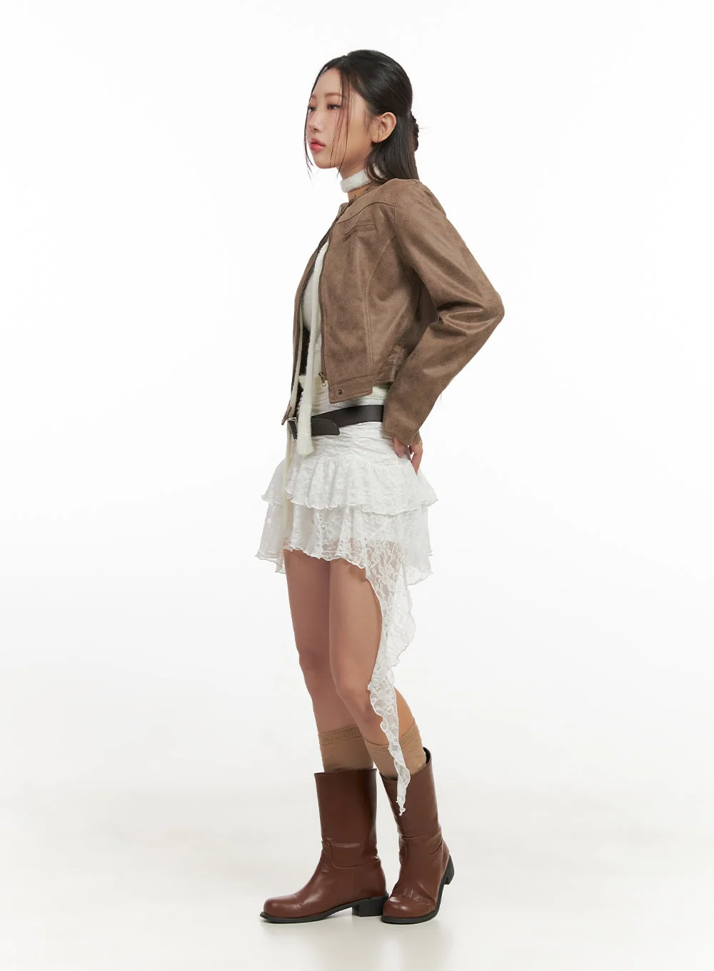 Chic Silhouette Jacket CN428 - Image 6