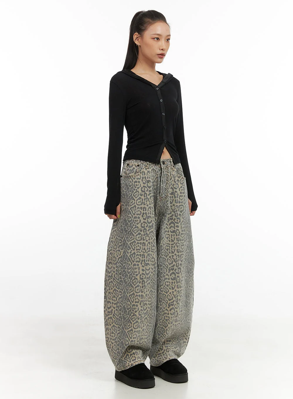 Chic Two-Way Hooded Cardigan CO424 - Image 2