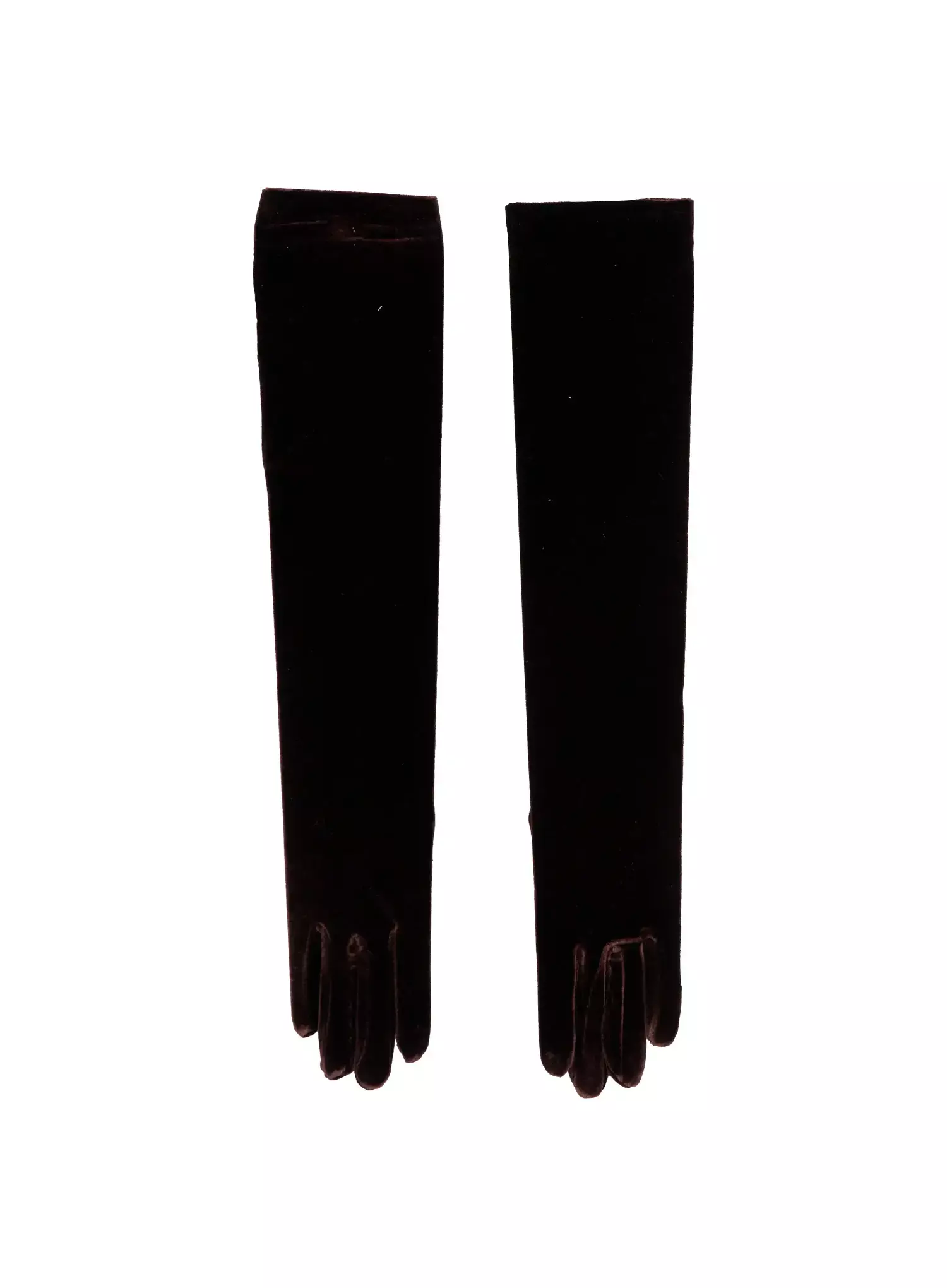 Chic Velvet Long Gloves IN507 - Image 10