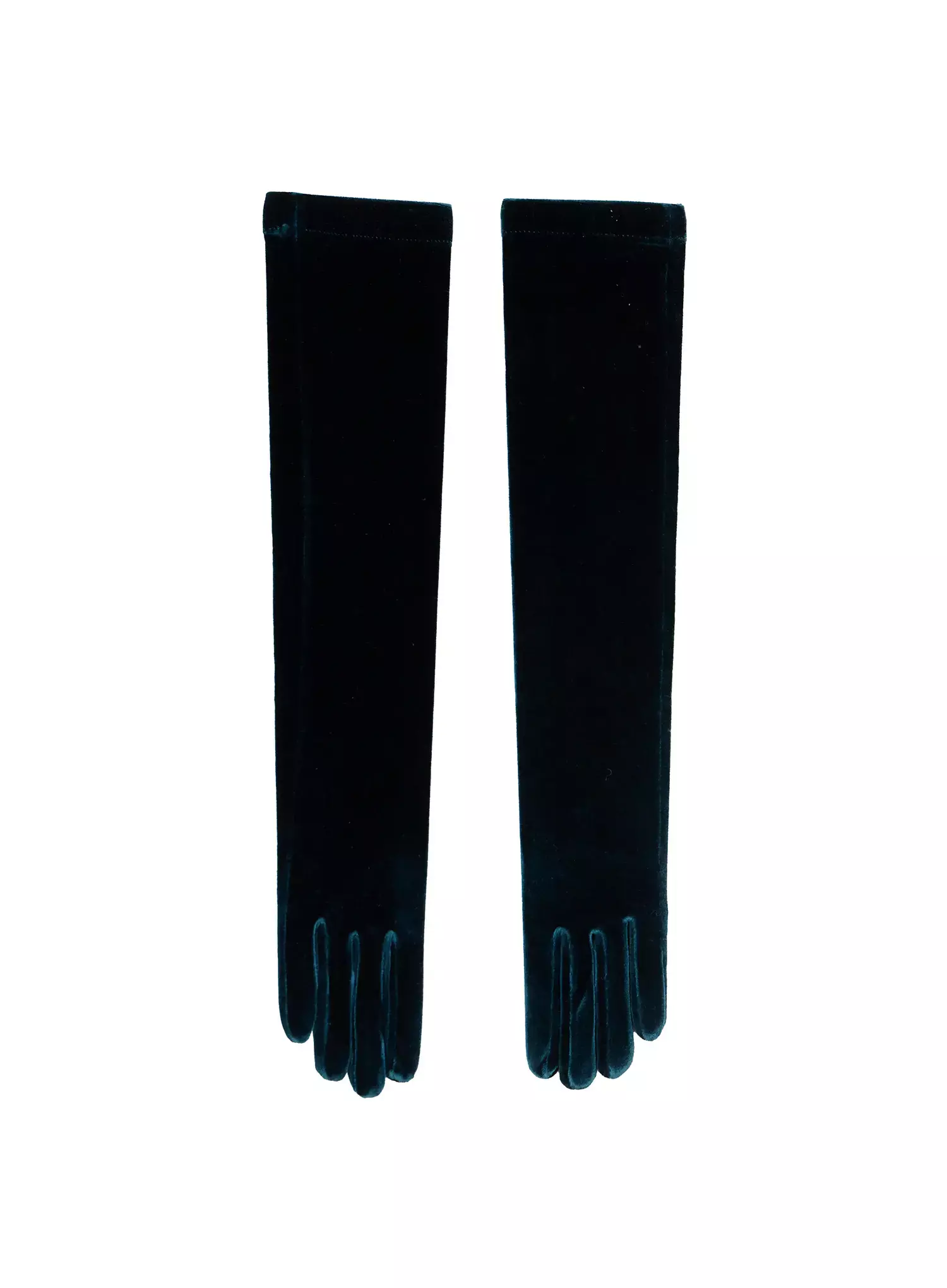 Chic Velvet Long Gloves IN507 - Image 11