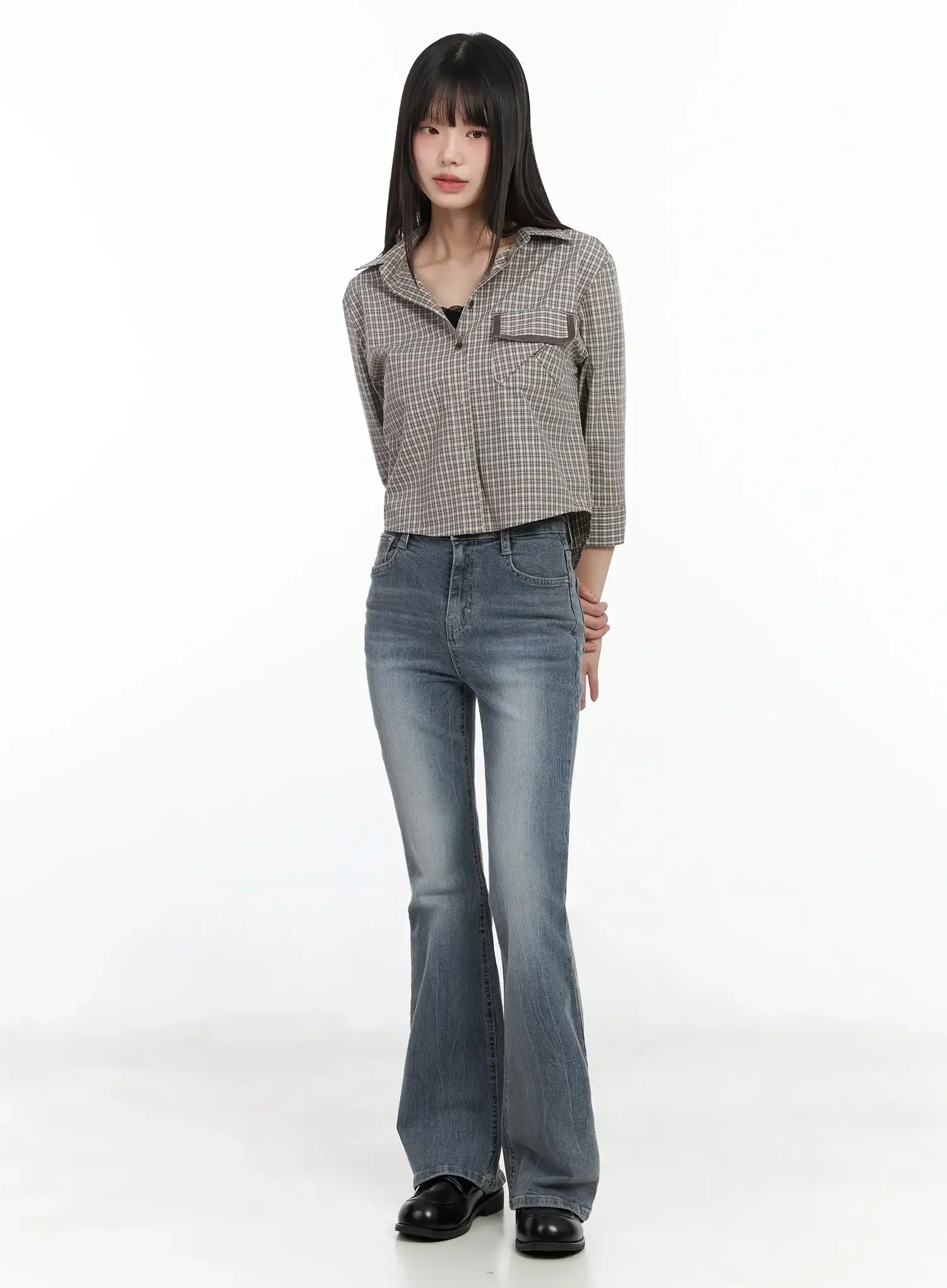 Chlo High-Rise Bootcut Jeans IM523 - Image 7