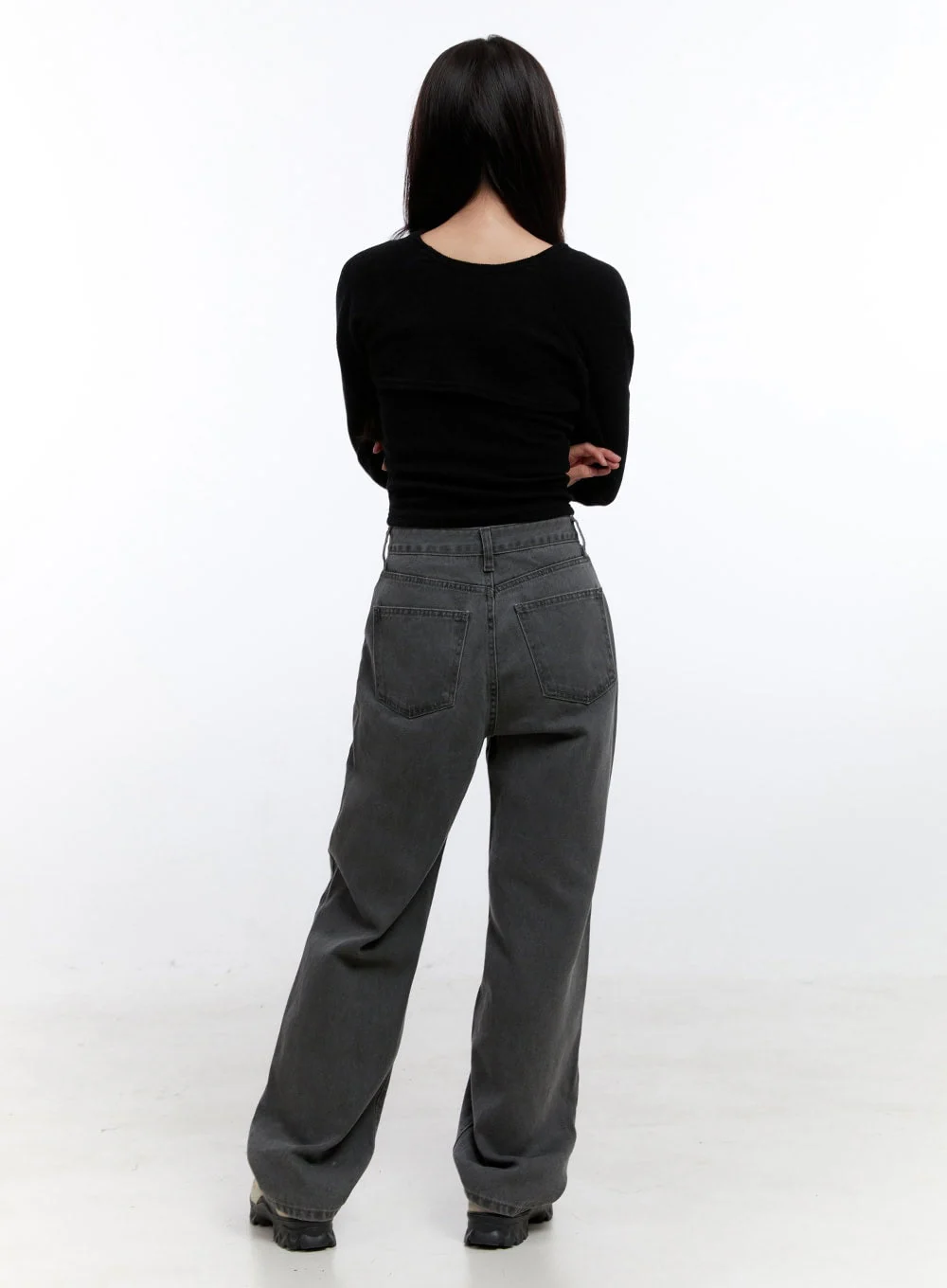 Chloe Wide-Leg Comfy Jeans ON418 - Image 7