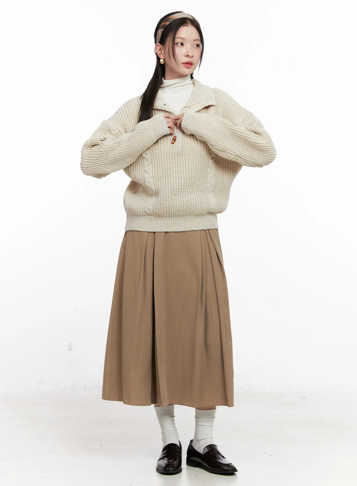 Chunky Knit Pullover CO531 - Image 2