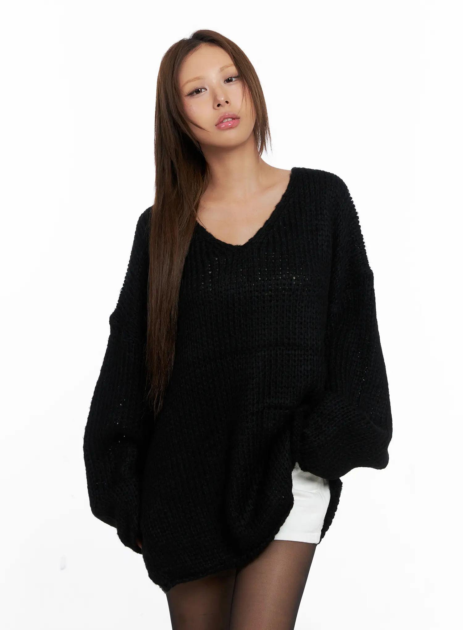 Chunky Loose-Fit Sweater CS524 - Image 4