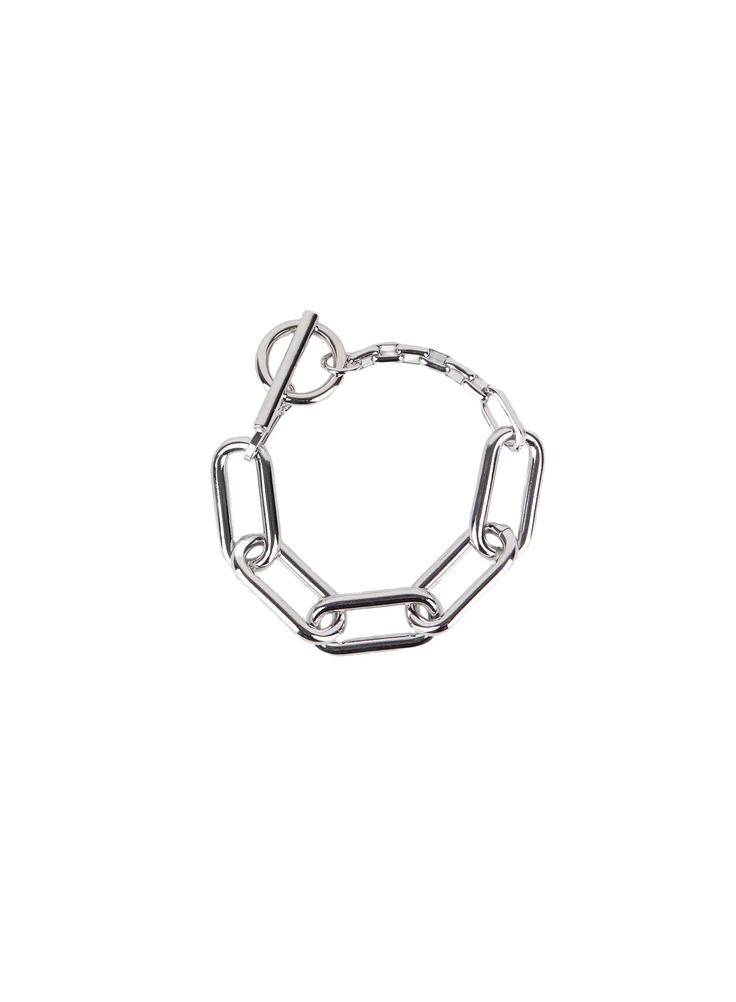 Chunky Oval Chain Bracelet F502 - Image 3