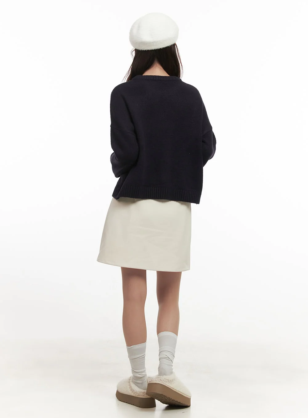 Classic A-Line Mini Skirt CJ515 - Image 5