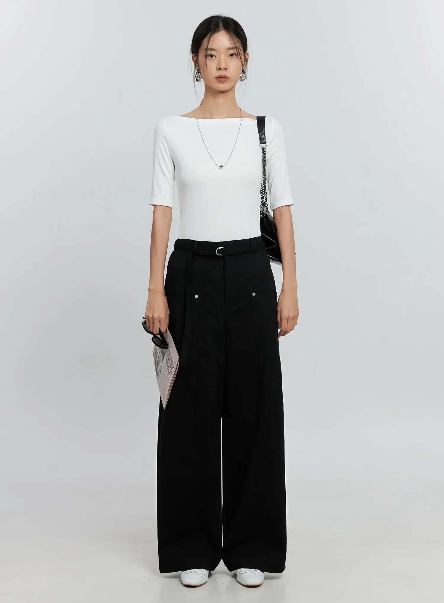 Classic Boat Neck Top IS516 - Image 12