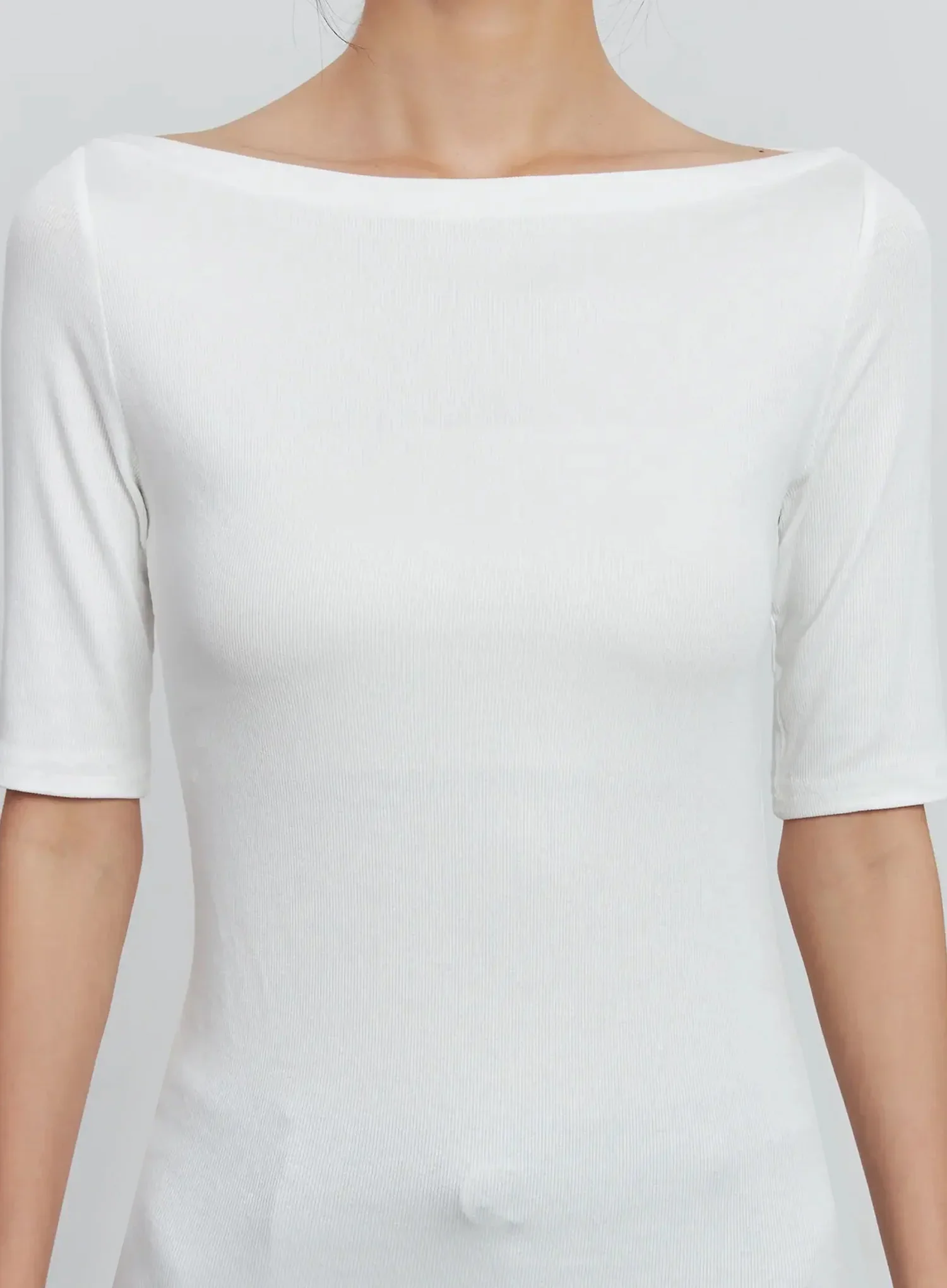 Classic Boat Neck Top IS516 - Image 3