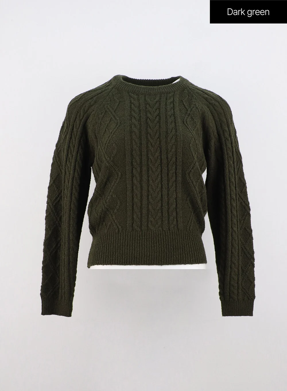 Classic Cable Knit Sweater OO319 - Image 13