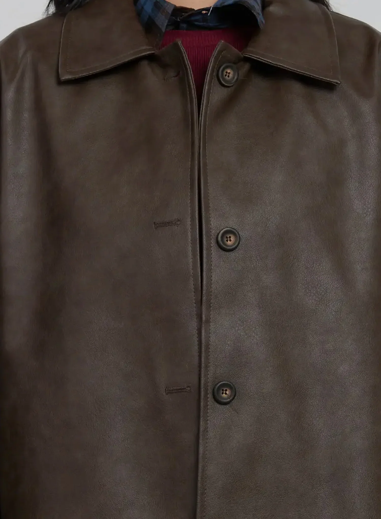 Classic Faux Leather Half Jacket ID504 - Image 3