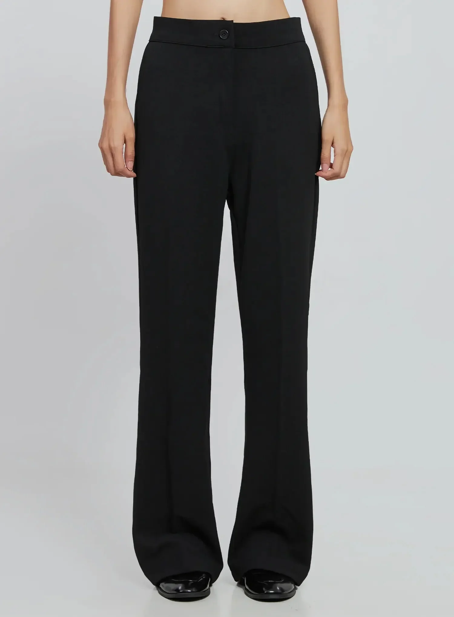 Classic High-Waist Bootcut Pants IN507