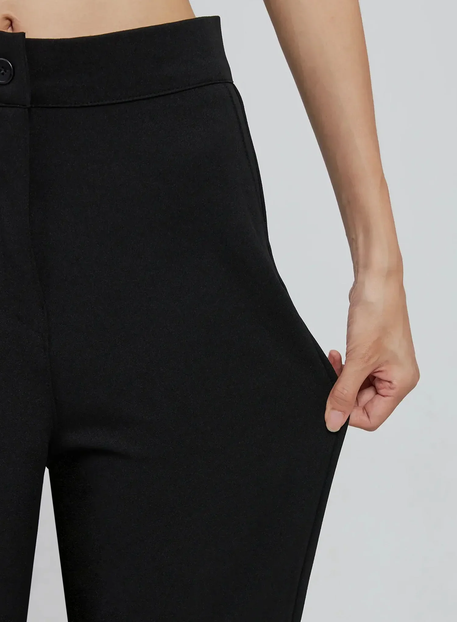 Classic High-Waist Bootcut Pants IN507 - Image 6