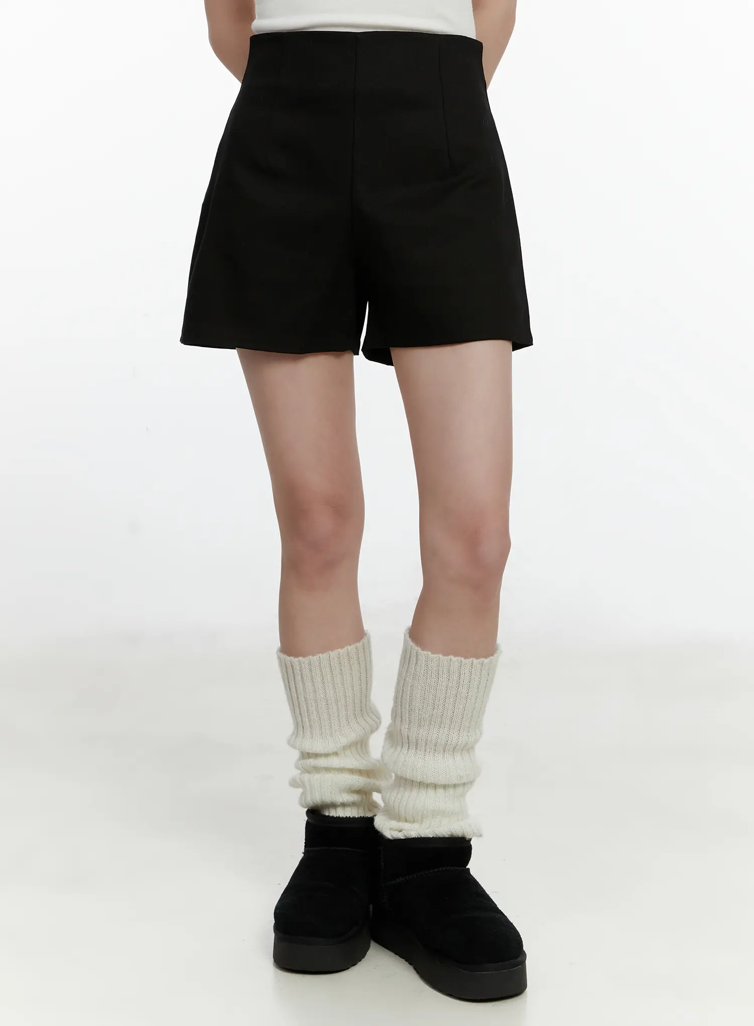 Classic High-Waist Cotton Short F502 - Image 2