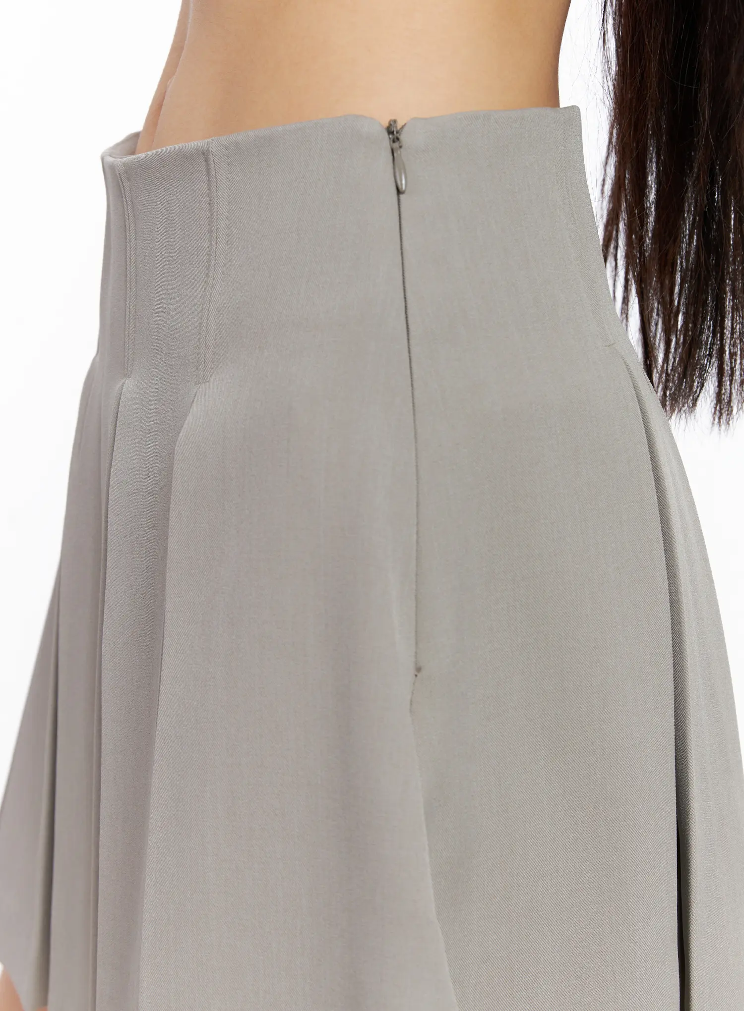 Classic High-Waisted Pleated Mini Skirt CS509 - Image 8
