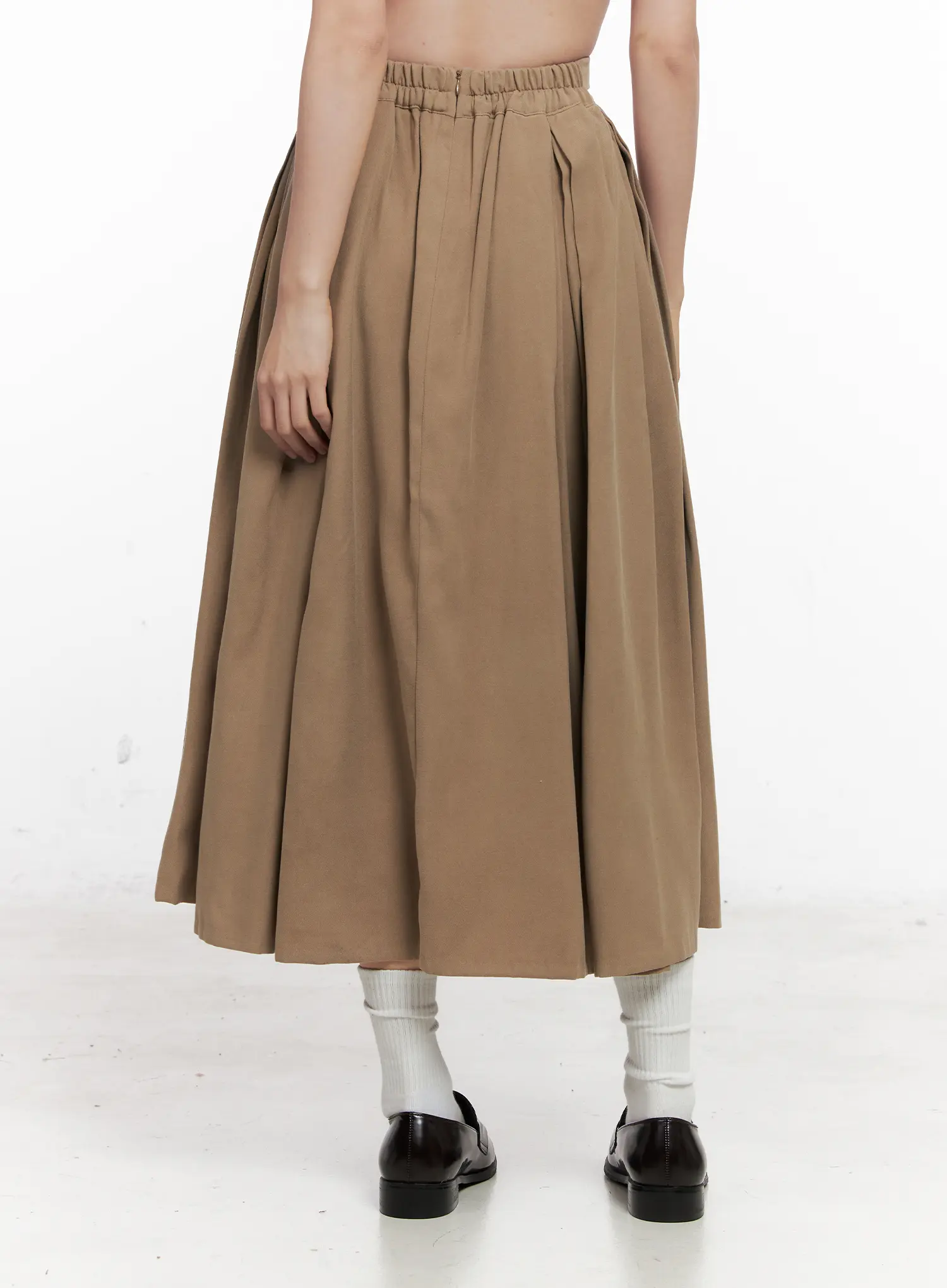 Classic Pintuck Maxi Skirt CO531 - Image 7