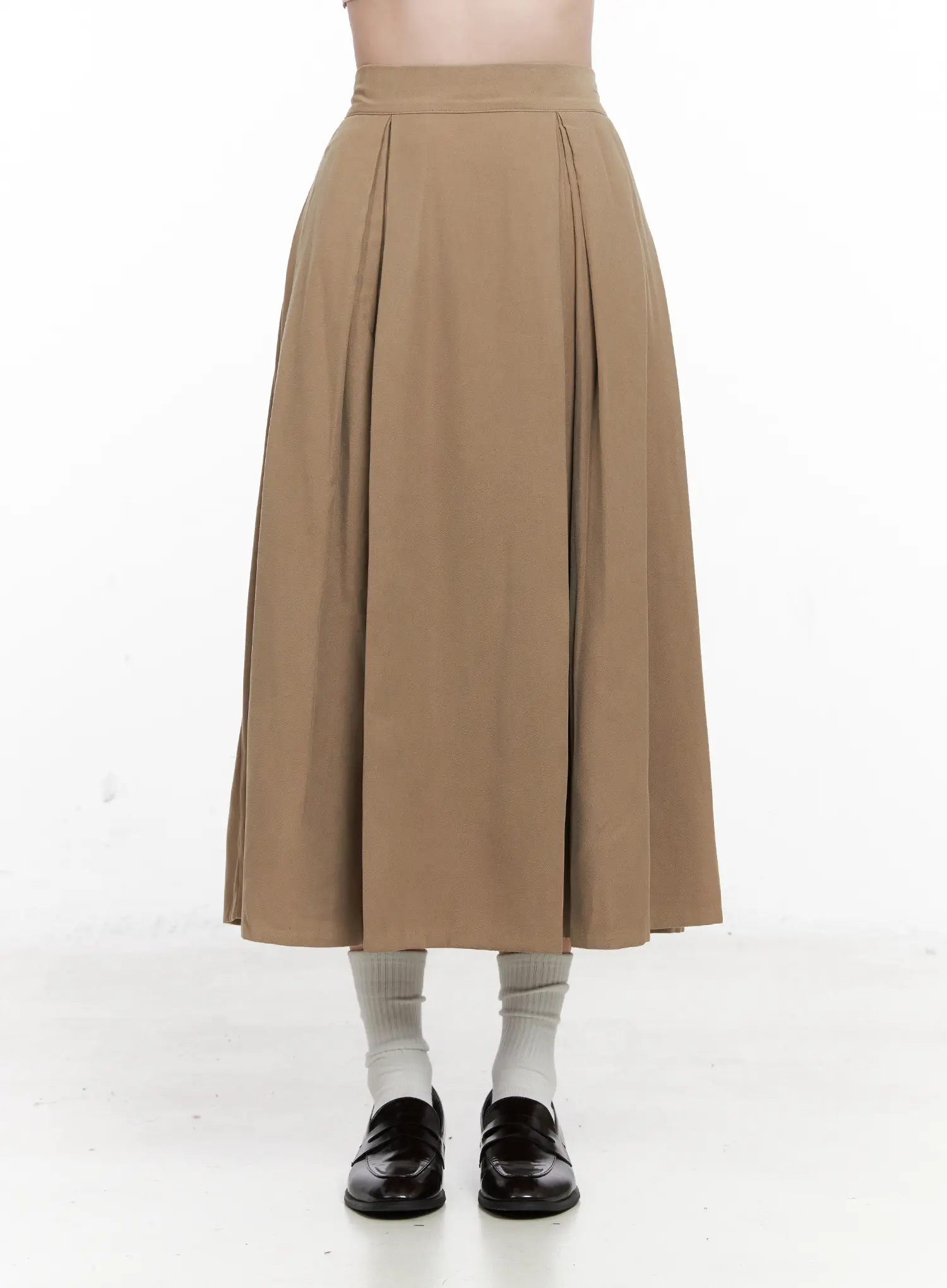 Classic Pintuck Maxi Skirt CO531 - Image 9