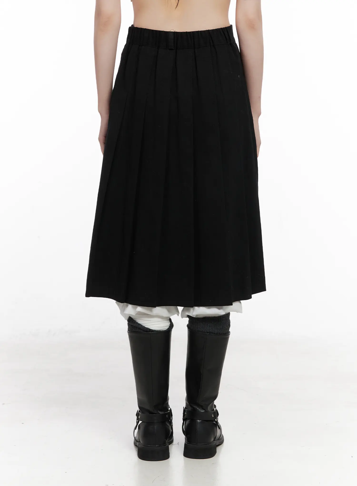 Classic Pleated Mini Skirt CN511 - Image 7