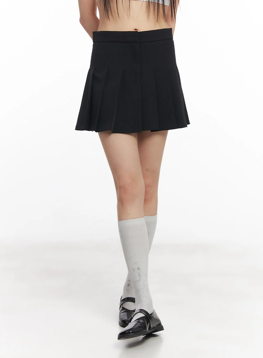 Classic Pleated Mini Skirt CY514 - Image 7