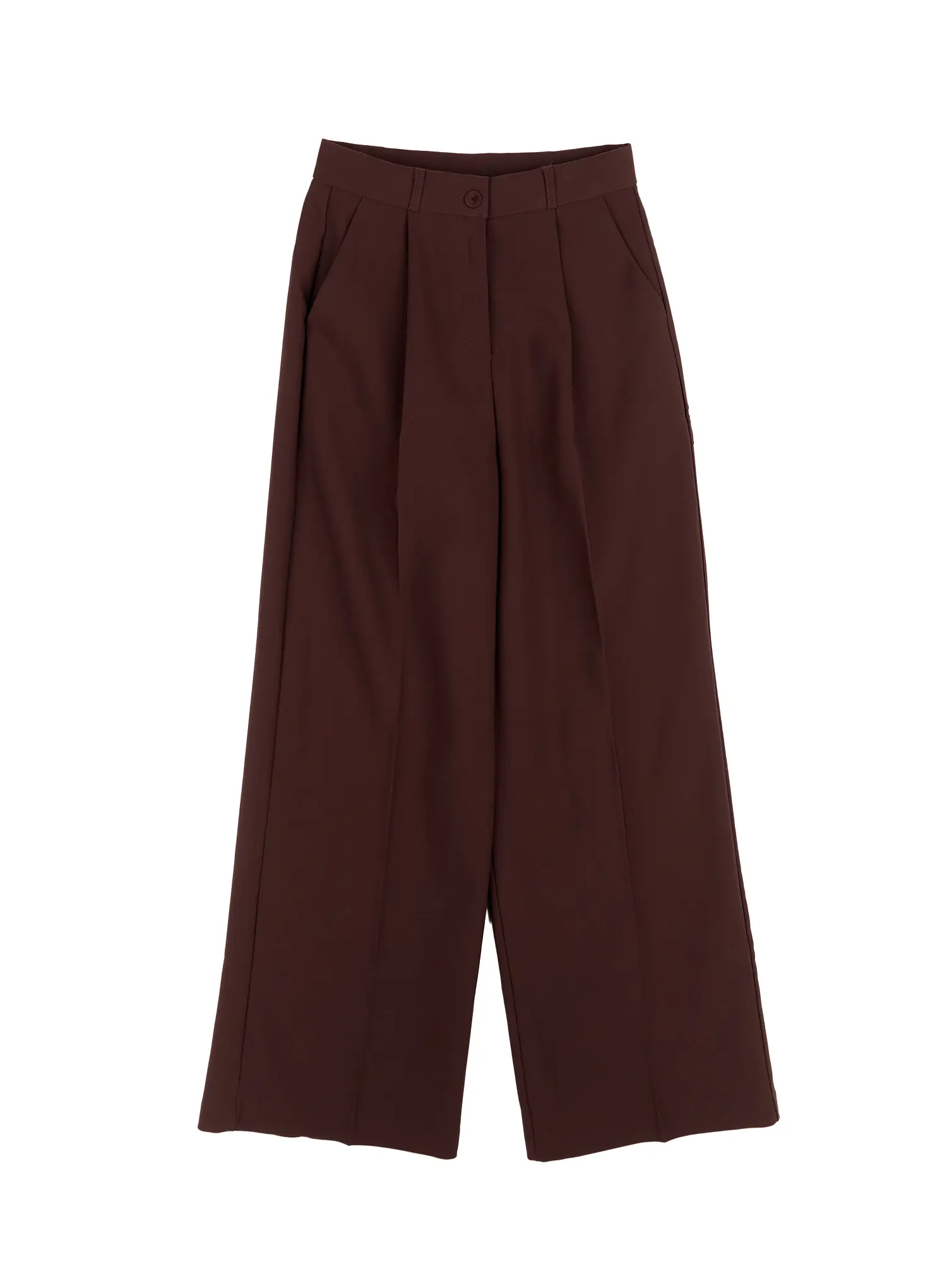 Classic Pleated Wide Trousers CN518 - Image 11