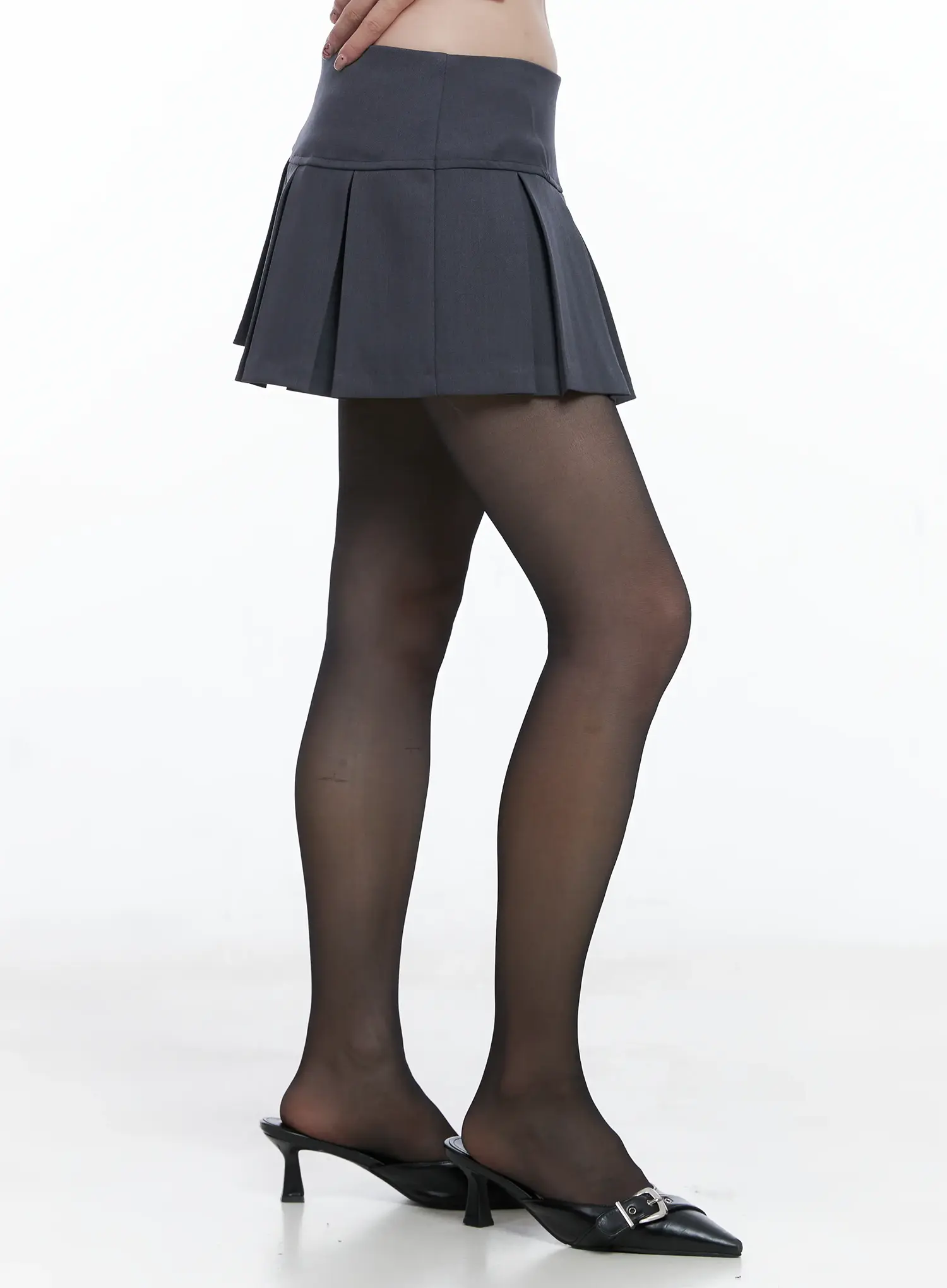 Classic Schoolgirl Pleated Mini Skirt CS501 - Image 5