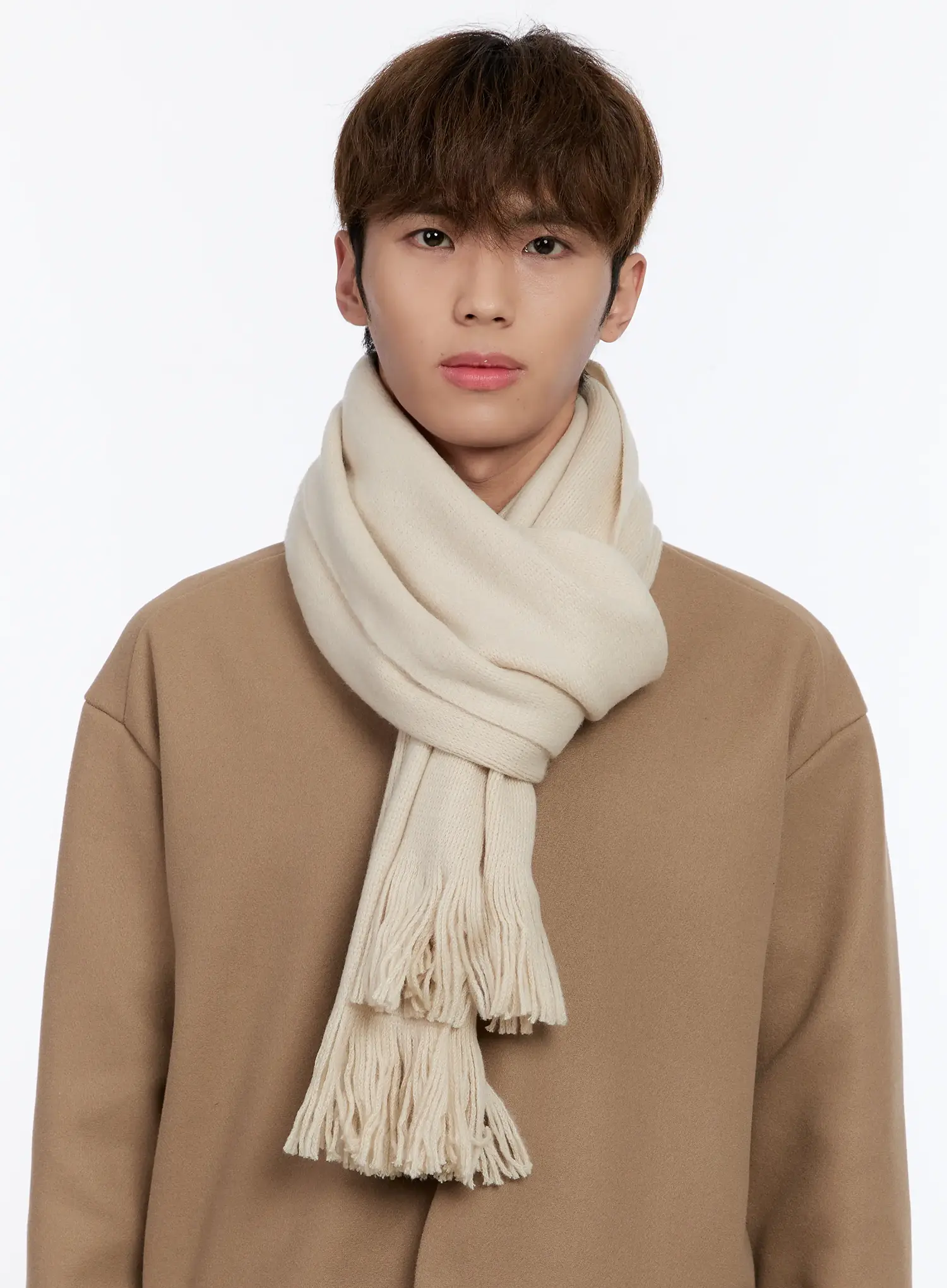 Classic Soft Fringe Scarf IN512 - Image 3