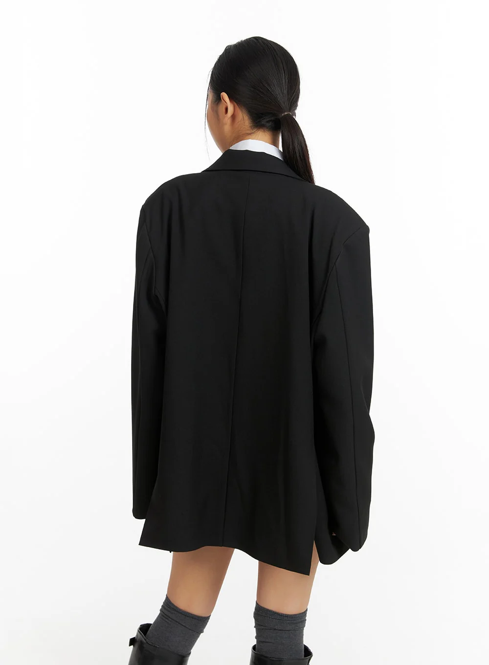 Classic Solid Blazer CF416 - Image 5