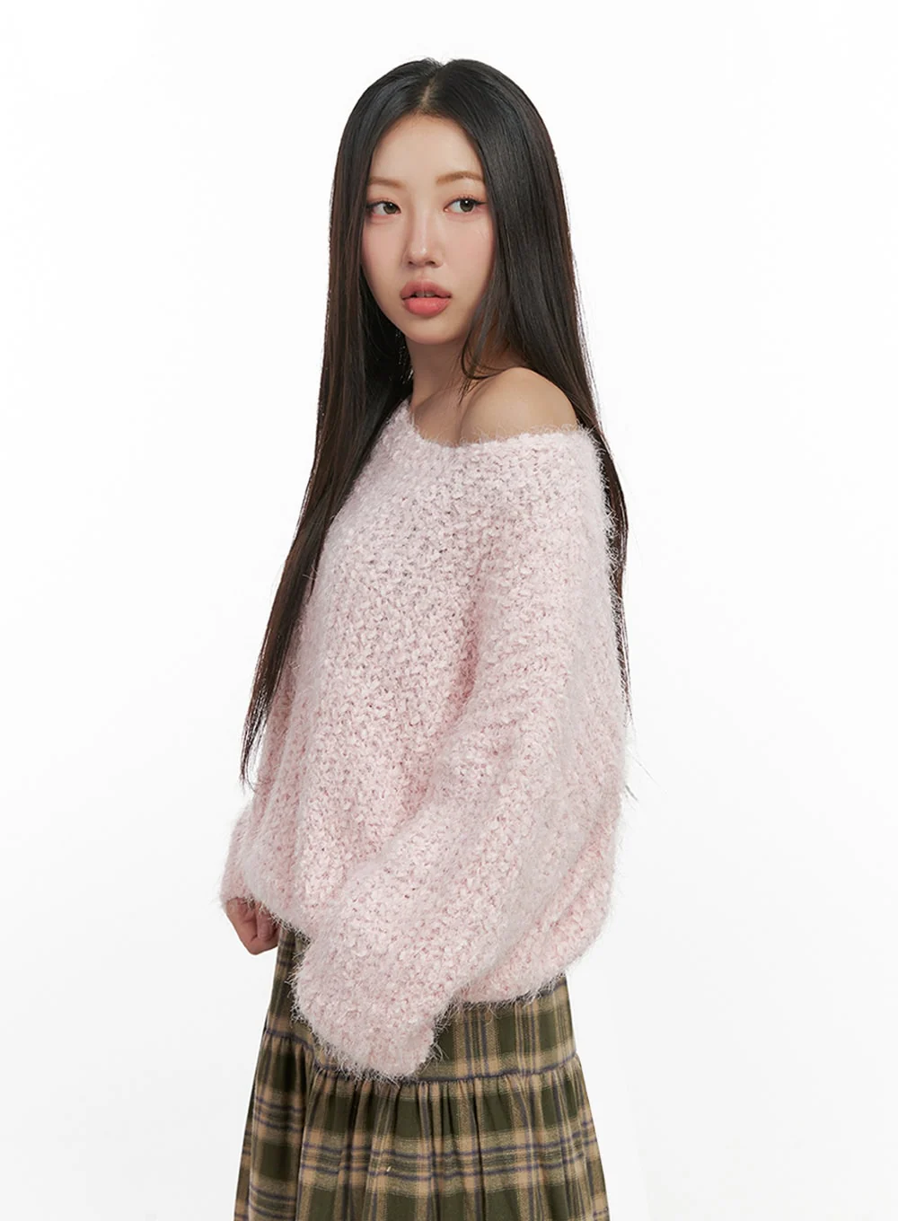 Classic Solid Long Sleeve Sweater IN415 - Image 8
