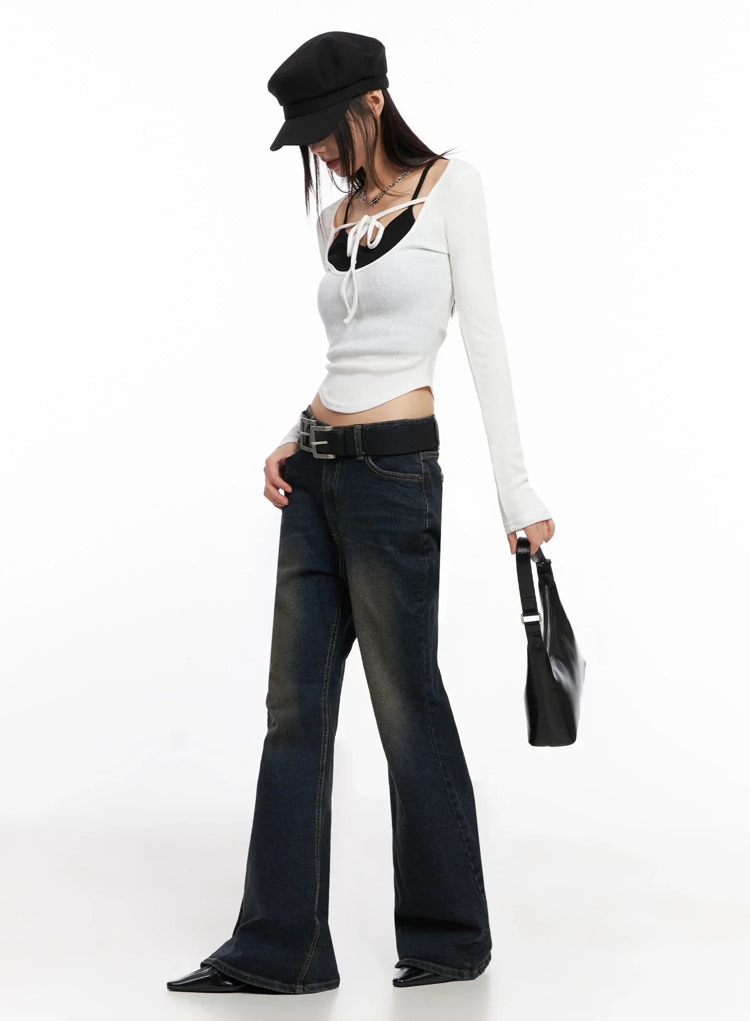 Classic Square Shoulder Bag IN503 - Image 4