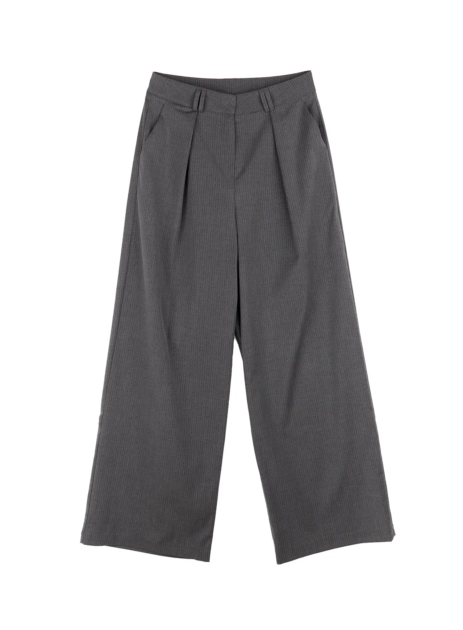 Classic Striped Wide Trousers CN518 - Image 9