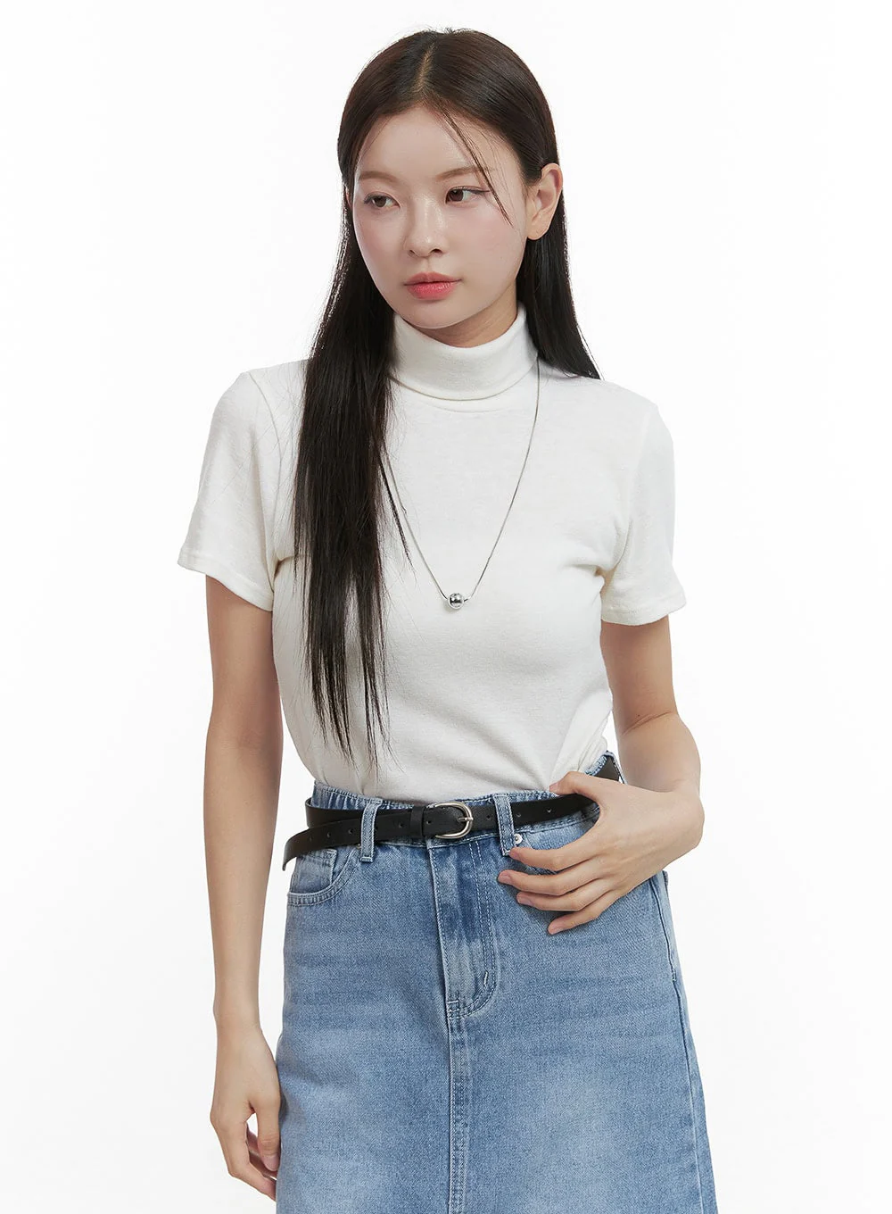 Classic Thin Buckle Belt OO416 - Image 5