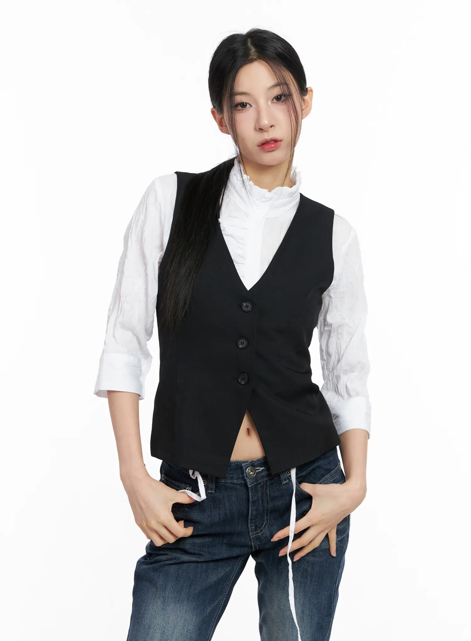 Classic Western Button Vest CC1109 - Image 10
