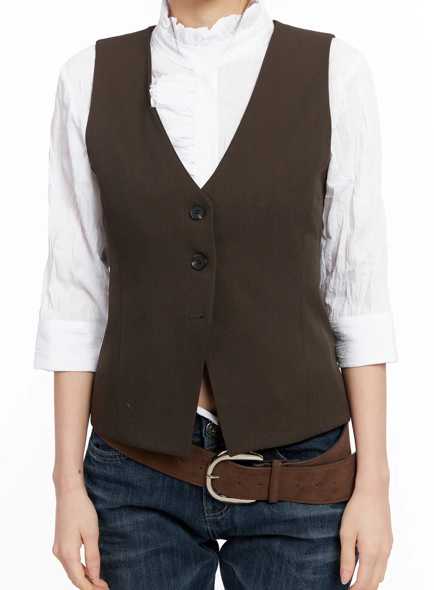 Classic Western Button Vest CC1109 - Image 4