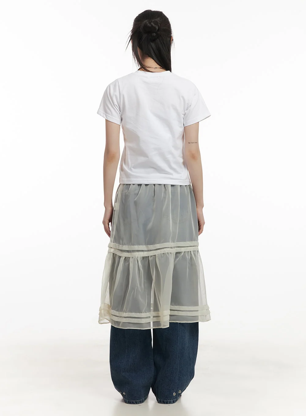 Clover Graphic Crop Top CF518 - Image 8