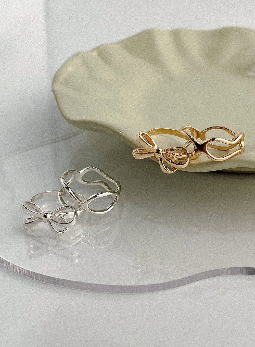 Coco Soft Twist Ring Set IA524 - Image 2