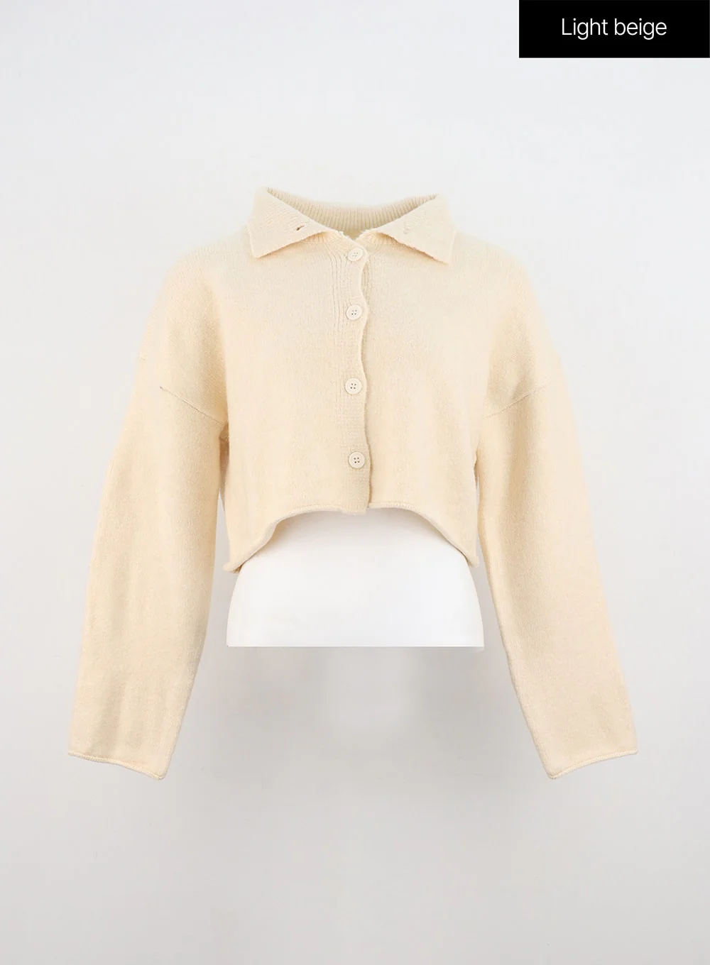 Collar Crop Cardigan IN314 - Image 10