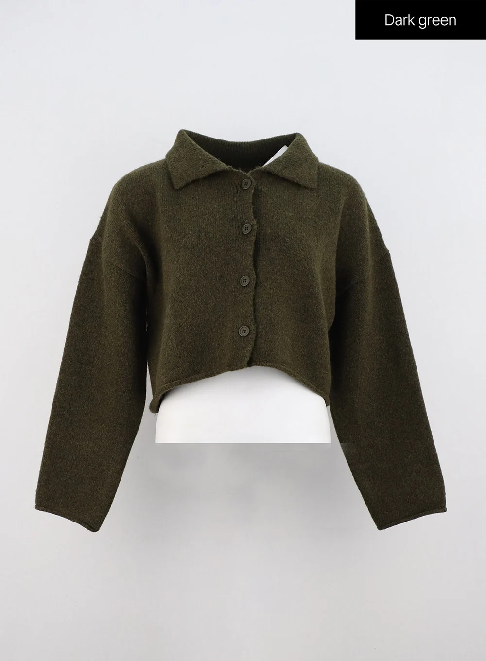 Collar Crop Cardigan IN314 - Image 11