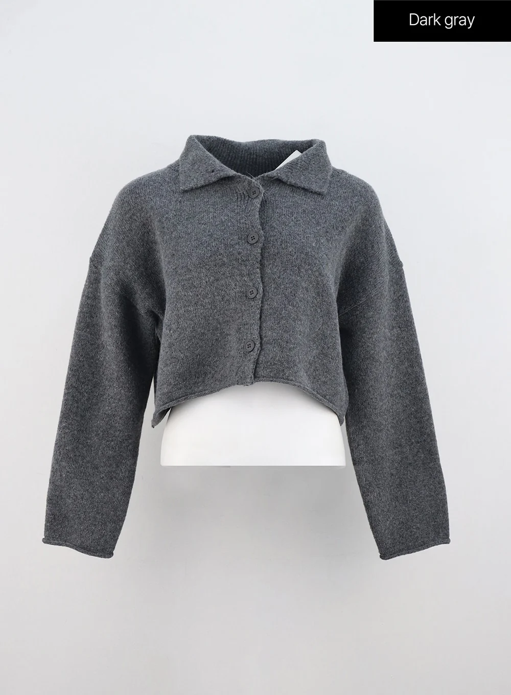 Collar Crop Cardigan IN314 - Image 12