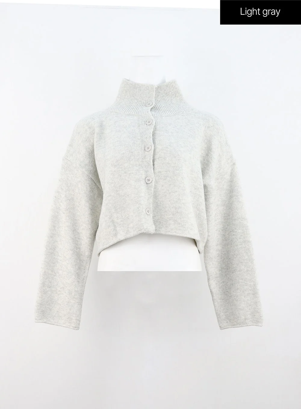 Collar Crop Cardigan IN314 - Image 8