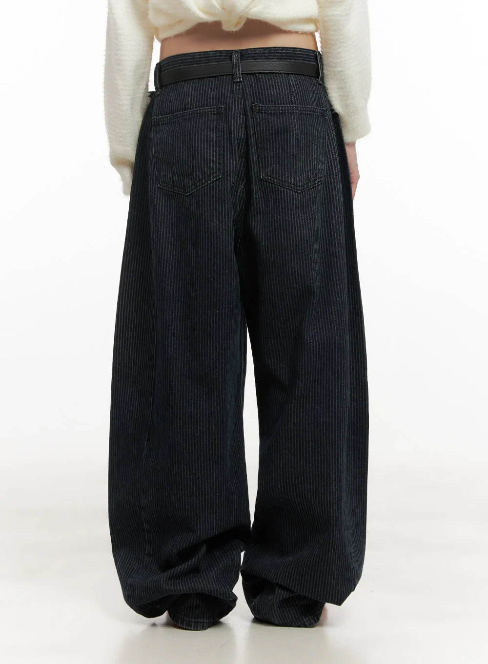 Comfortable Striped Wide-Leg Pants CD425 - Image 6