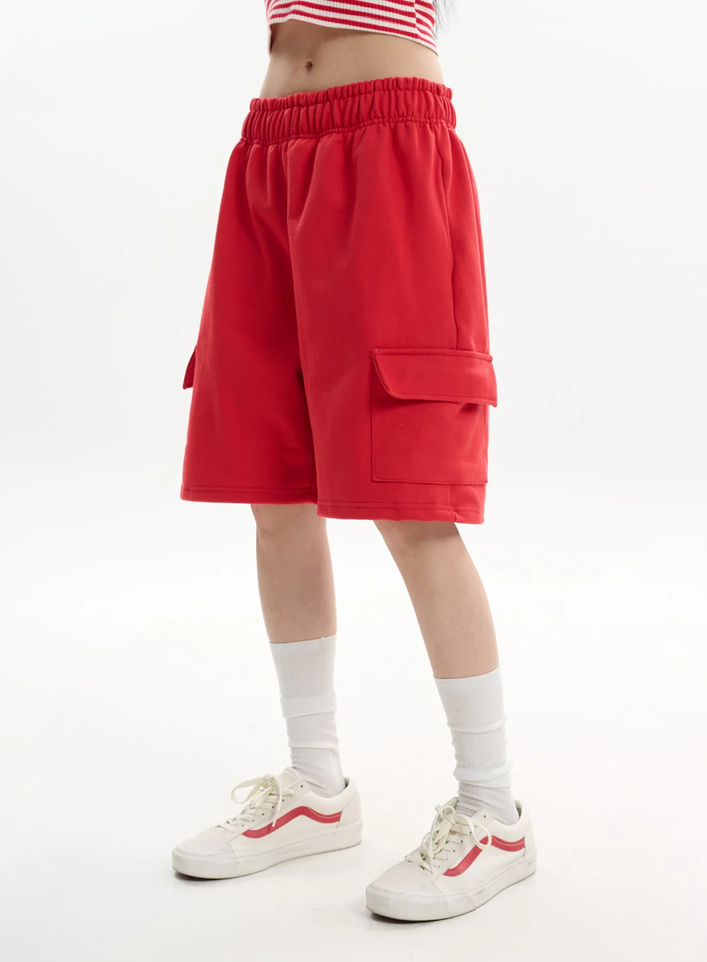 Comfortable Wide Leg Shorts IF413 - Image 2